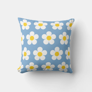 Almofada Travesseiro Decorativo Daisy Print