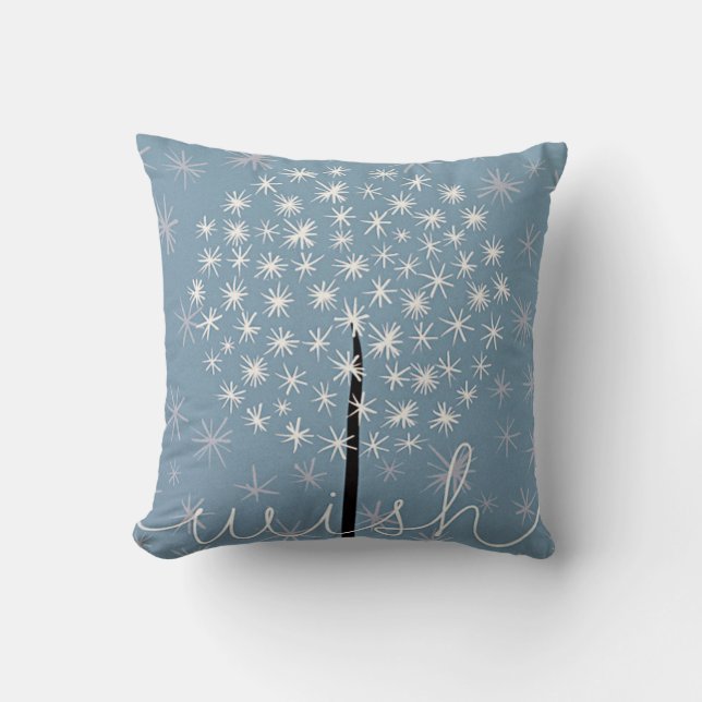 Almofada Travesseiro decorativo Dandelion Wish (Frente)