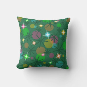 Almofada Travesseiro decorativo das luzes de Natal