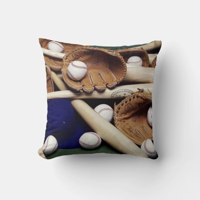Almofada Travesseiro decorativo de algodão/Baseball de Grau (Frente)