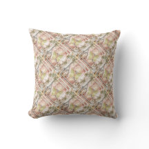 Travesseiro decorativo de algodão grau A 20x20/Bor