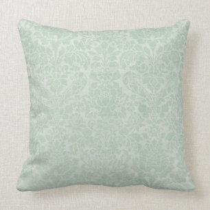 Almofada Travesseiro decorativo de algodão Mint Green Damas