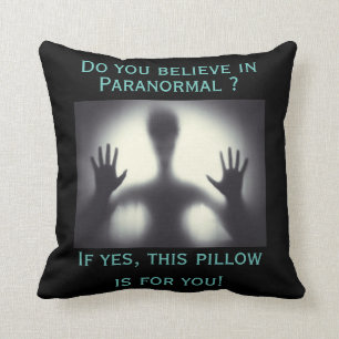 Almofada Travesseiro decorativo de algodão paranormal de 1
