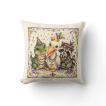 Travesseiro Decorativo de Animais Bebês Fofos de N