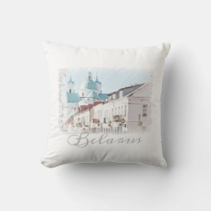 Almofada Travesseiro decorativo de arquitetura de Belarus H
