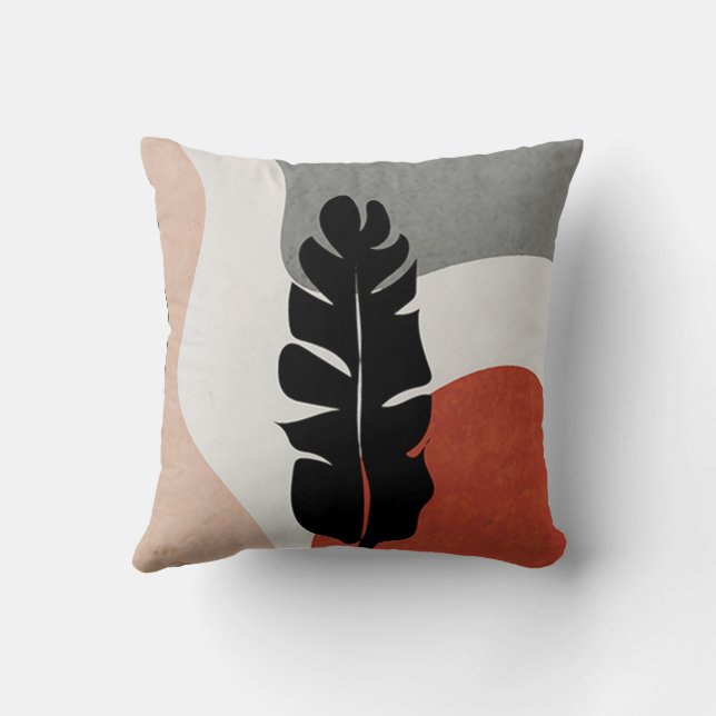 Almofada Travesseiro decorativo de arte Abstrato moderna (Verso)