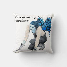 Almofada Travesseiro decorativo de Arte Fantasia do Jardim