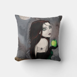 Almofada Travesseiro Decorativo de Arte Gótica A Viúva