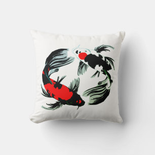 Almofada Travesseiro decorativo de Balanço Koi