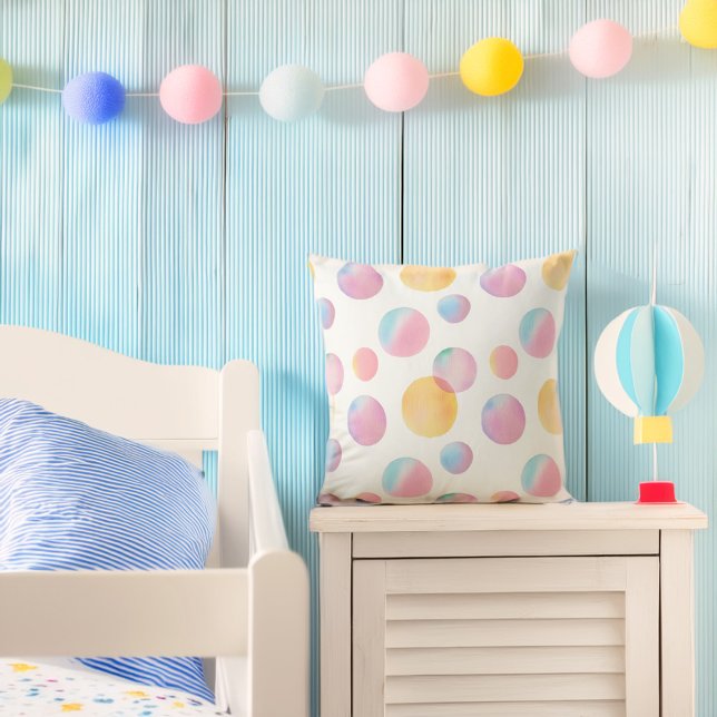 Almofada Travesseiro decorativo de Bolhas de Doce (Criador carregado)