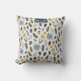 Almofada Travesseiro decorativo de casamento outono de mono