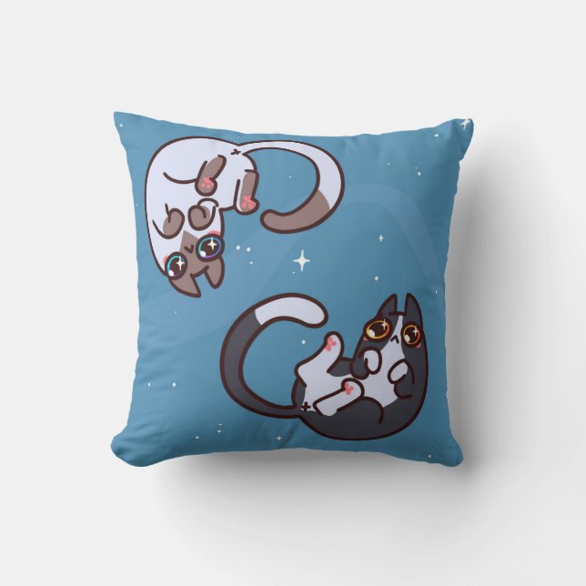 Almofada Travesseiro decorativo de Cat pop (Frente)