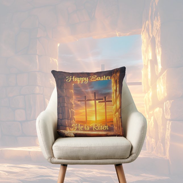 Almofada Travesseiro decorativo de Celebração de Ressurreiç (Criador carregado)