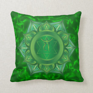 Almofada Travesseiro decorativo de Chakra do coração