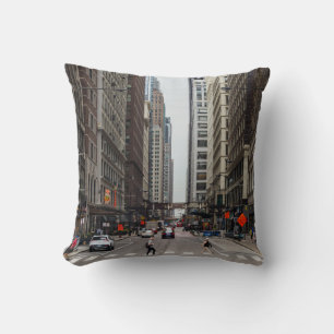 Almofada Travesseiro decorativo de Chicago Madison Street