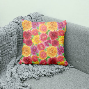 Almofada Travesseiro decorativo de Chrysanthemum Inspirado