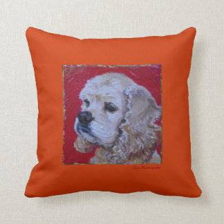 Almofada Travesseiro decorativo de cocker spaniel