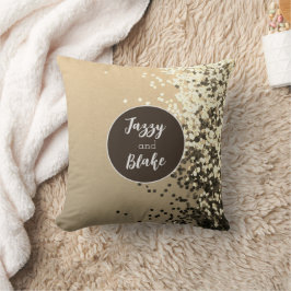 Almofada Travesseiro decorativo de Confetti Personalizado D