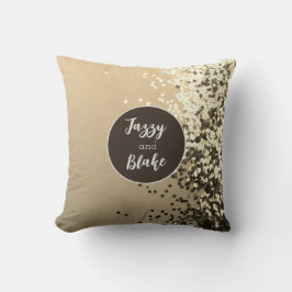 Almofada Travesseiro decorativo de Confetti Personalizado D