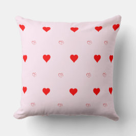 Almofada Travesseiro decorativo de coração