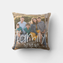 Almofada Travesseiro decorativo de Corações de Tipo Casual