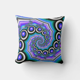 Almofada Travesseiro decorativo de Corações e Bolhas