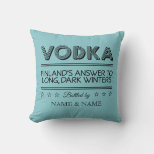 Almofada TRAVESSEIRO DECORATIVO de cores personalizado VODK