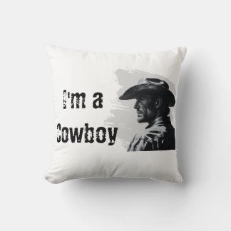 Almofada Travesseiro decorativo de cowboy ocidental | Prese