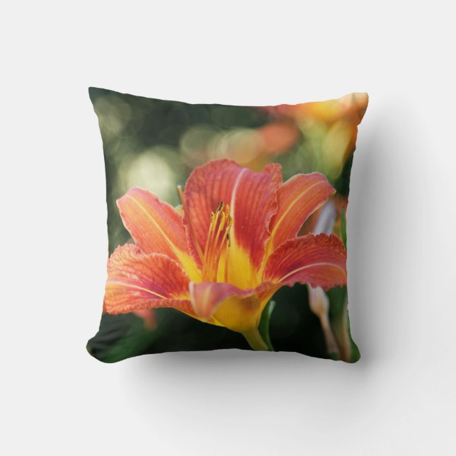 Almofada Travesseiro decorativo de Daylily (Frente)