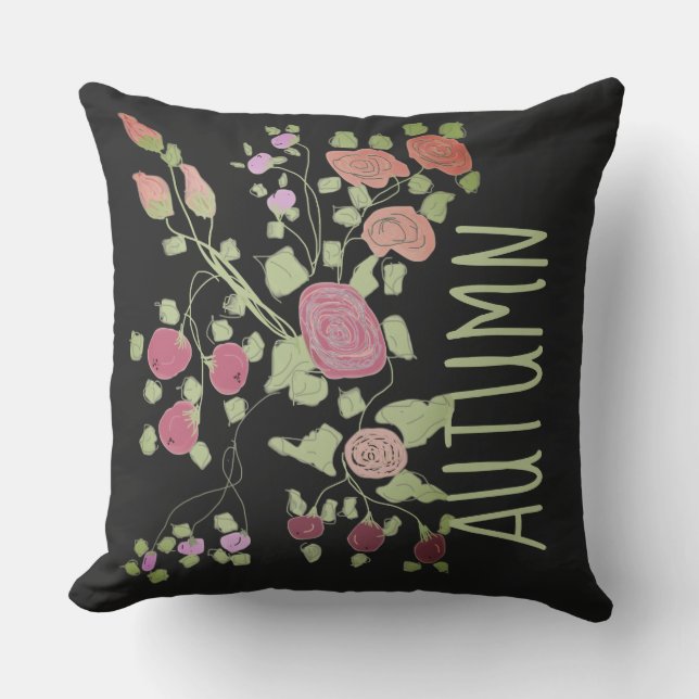 Almofada Travesseiro decorativo de Decoração do outono (Frente)
