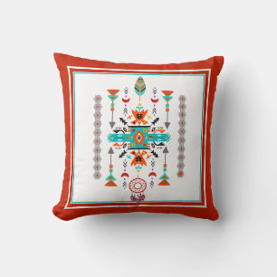 Almofada Travesseiro decorativo de design nativo