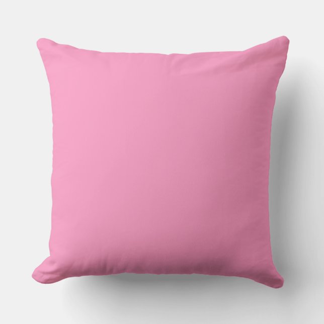 Almofada Travesseiro decorativo de Destaque Rosa (Frente)