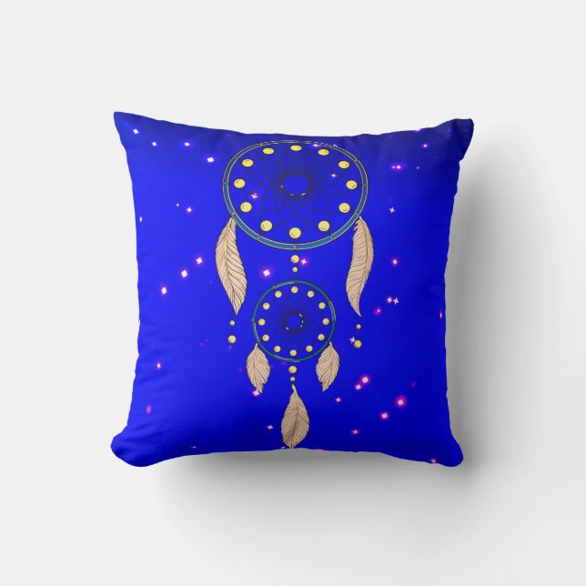 Almofada Travesseiro decorativo de Dream Catcher (Frente)