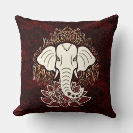 Almofada Travesseiro decorativo de Elefante Branco