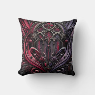 Almofada Travesseiro decorativo de Elegância Gótica - Ênfas