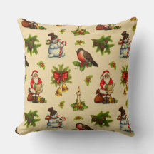 Travesseiro decorativo de Elementos para Natais vi