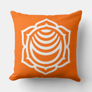 Almofada Travesseiro decorativo de Energia Sacral Chakra