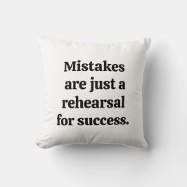 Almofada Travesseiro decorativo de erros