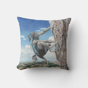 Almofada Travesseiro decorativo de Escalada de Wererat Girl