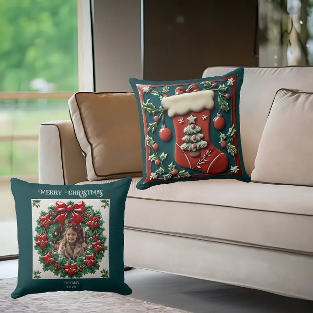 Almofada Travesseiro decorativo de estoque vermelho (Criador carregado)