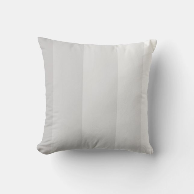 Almofada Travesseiro decorativo de faixa de cor branca a ci (Frente)