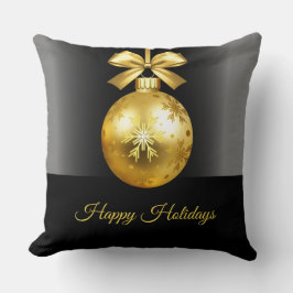 Almofada Travesseiro decorativo de Feriado de Pedido Dourad