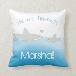 Almofada Travesseiro decorativo de Fin-tastic Shark Parent
