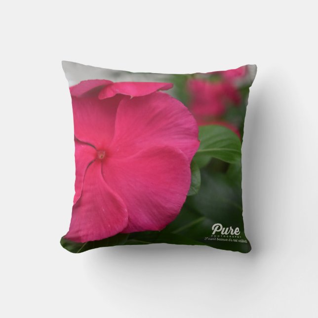 Almofada Travesseiro decorativo de flor (Frente)