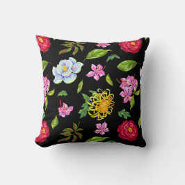 Almofada Travesseiro decorativo de flores