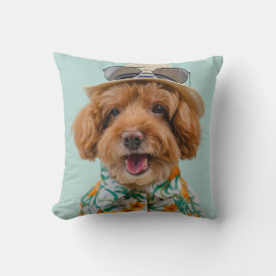 Almofada Travesseiro Decorativo de Foto de Cachorro