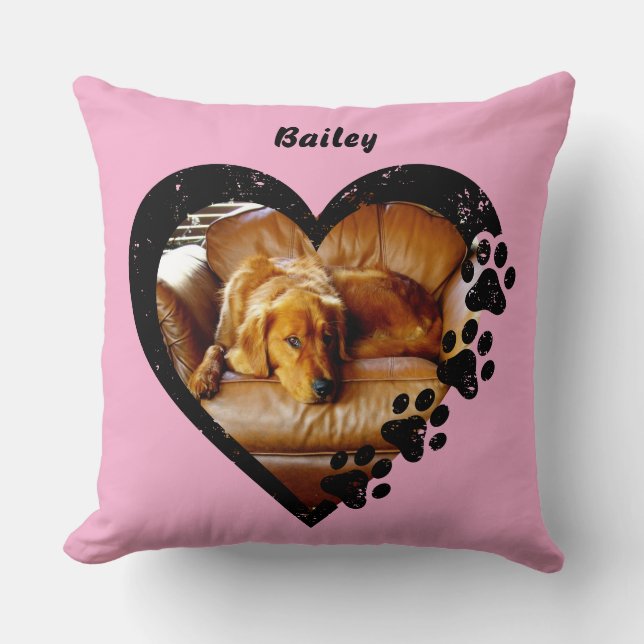 Almofada Travesseiro decorativo de Foto de Pet Rotten Rotte (Frente)