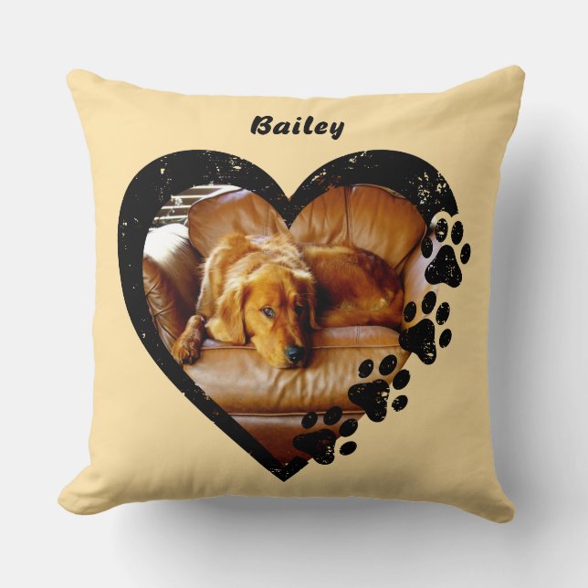 Almofada Travesseiro decorativo de Foto de Pet Rotten Rotte (Frente)