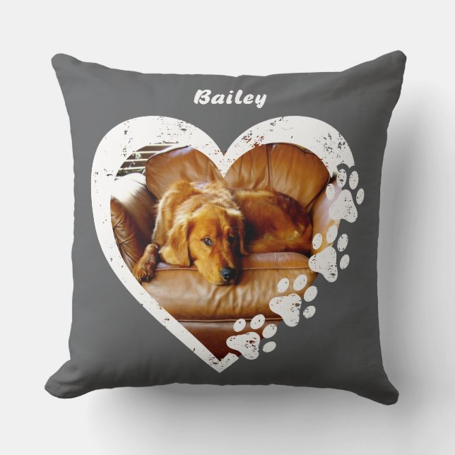 Almofada Travesseiro decorativo de Foto de Pet Rotten Rotte (Frente)