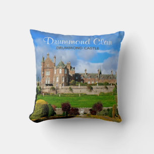 Almofada Travesseiro decorativo de Foto do Castelo de Drumm